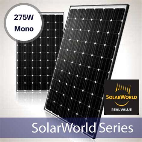 SolarWorld SW275 275 Watt Mono Solar Panel Shop Solar