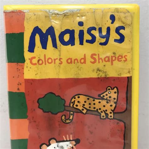 Nick Jr Maisy Colors And Shapes Vhs Video Tape Vtg Nickelodeon Kids Show