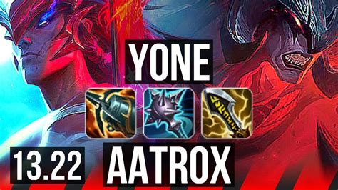 YONE Vs AATROX TOP 6 Solo Kills Rank 8 Yone Legendary BR