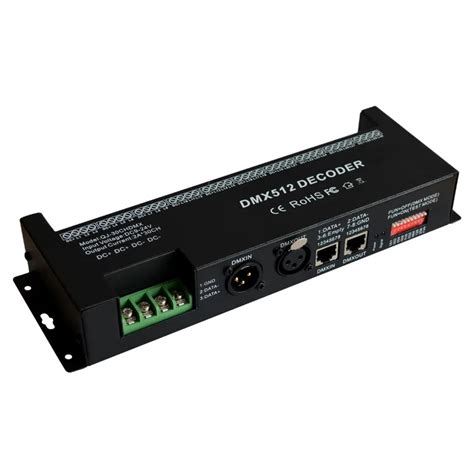 Channel Dmx Decoder Rgb Led Strip Controller Dmx Dimmer Dc V V