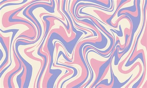 Premium Vector Psychedelic Swirl Groovy Poster Psychedelic Retro Wave