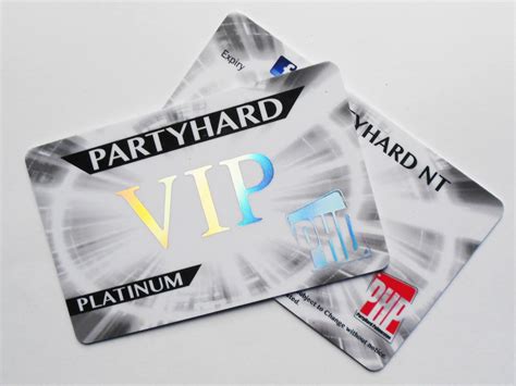 Plastic Vip Card