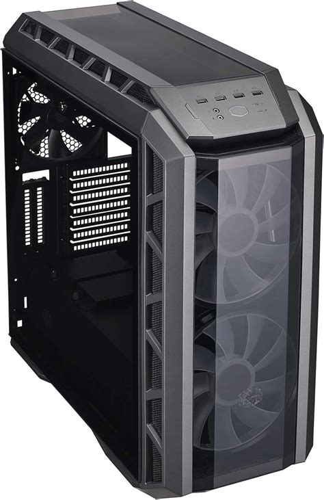 Cooler Master Mastercase H P Rgb Pc Case With Dual Mm Fans For