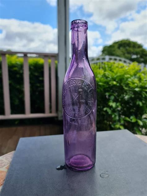 Lavender Glass Bottles