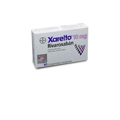 Xarelto Mg X Comprimidos Recubiertos