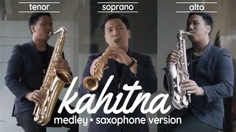 Kahitna Medley Saxophone Cover By Desmond Amos Youtube