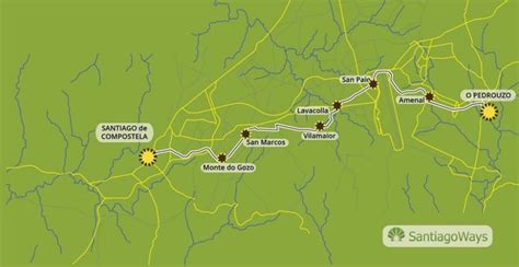 The Camino De Santiago From Sarria Routes Maps Stages Guide