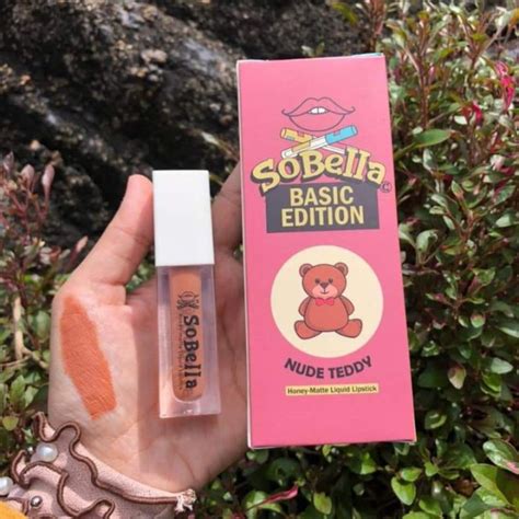 Nude Teddy SOBELLA BASIC RAYA NEW YEAR Edition LIPMATTE LIPSTICK