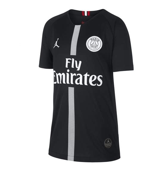 Nova Camisa Do Psg Preta Air Jorgan Modelo De 2018 2019 R 99 99