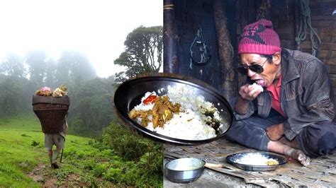 Egg Fry Curry In Lunch In The Buffalo Shed Himalayan Life Of Nepal