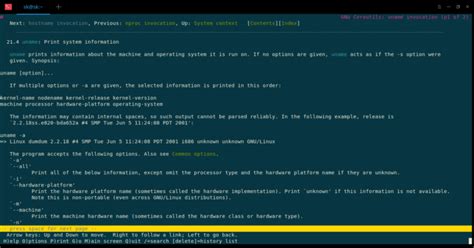 Read Info And Man Pages In Color Using Pinfo OSTechNix