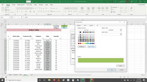 Excel Conditional Formatting In Excel Youtube