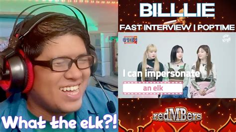 Reaction To Billlie Fast Interview Poptime Popkorn Youtube