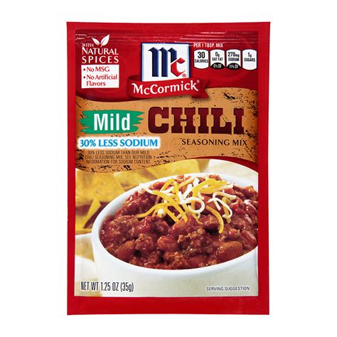 McCormick® Chili Seasoning Mix | McCormick