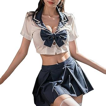 Amazon Yomorio Anime Lingerie Schoolgirl Outfit Lingerie Sexy