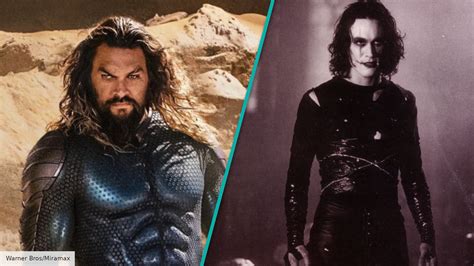 Jason Momoa As The Crow Test Footage Shows Aquaman Star In Full Makeup