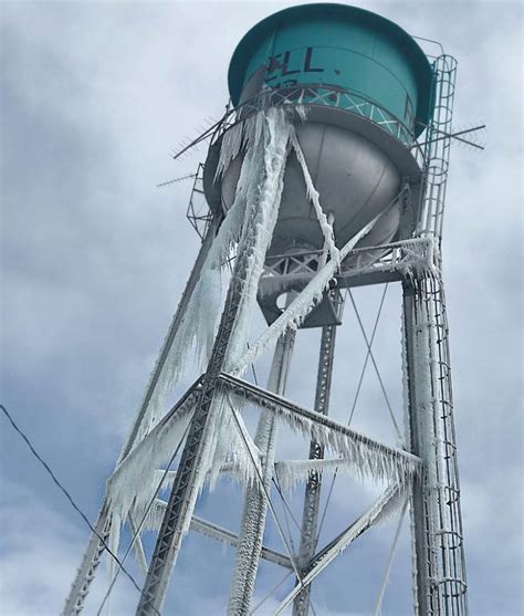 New Water Tower For Russell MN Bollig Engineering