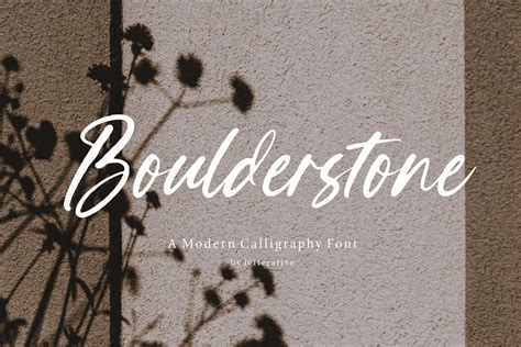 Boulderstone Font By Letterativestudio Creative Fabrica