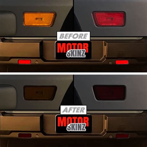 Slickmod Precut Vinyl Smoke Tint For 2021 2022 Ford Bronco Sport Sidemarkers