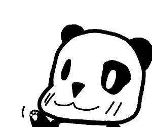 Waving Panda - Drawception