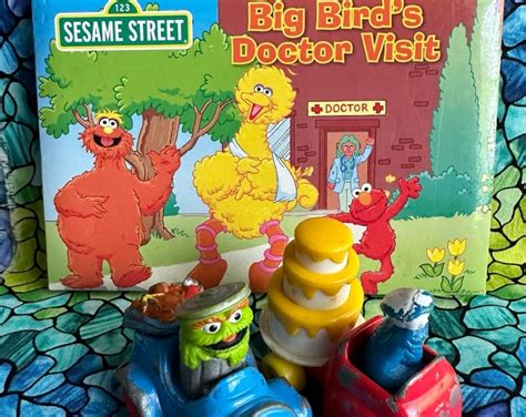 1980s Metal Sesame Street Vehicles Playskool Muppets Inc 2 Cars And A