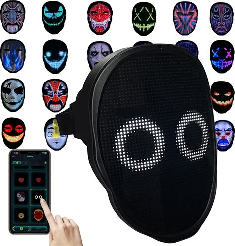 Amazon Depointer Life Led Mask With Rechargeable Bluetooth