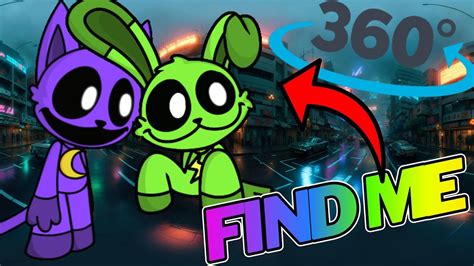 Find Me 360 VR Poppy Playtime CatNap Virtual Reality YouTube