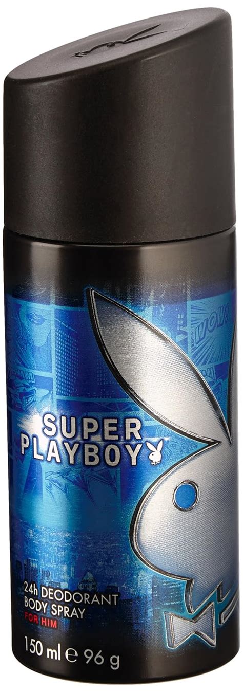 Playboy Super Men Deodorant Body Spray Ml Er Pack X Ml