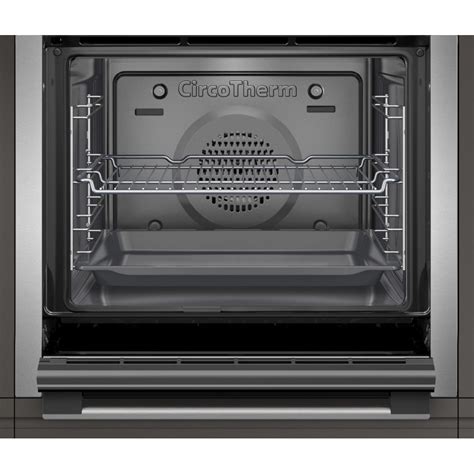 Neff B6ACH7AN0A N50 Slide Hide Pyrolytic Single Oven STAINLESS