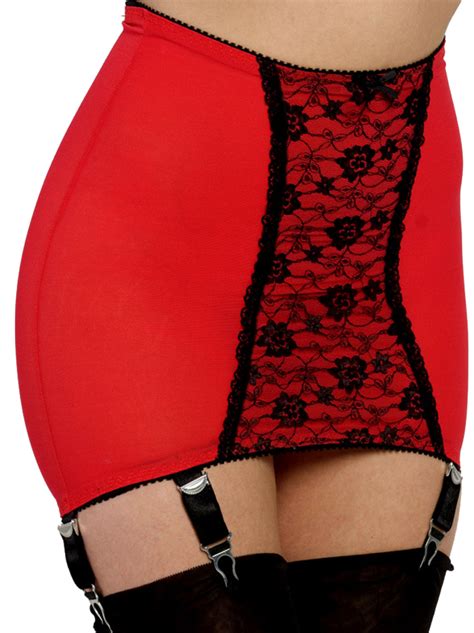 Nylon Dreams 6 Strap Power Mesh Girdle