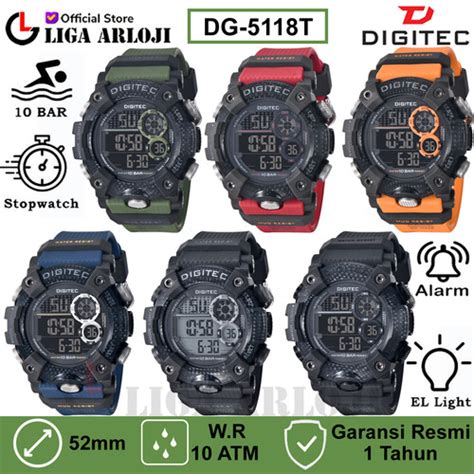 Jual Digitec Dg T Jam Tangan Pria Digital Rubber Original