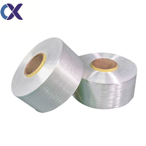 D Polyester High Tenacity Filament Yarn White Color Industrial Yarn