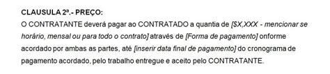 Contrato de Freelancer Cláusulas Modelo Grátis