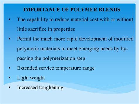 Unit Polymer Blends And Alloys Pptx