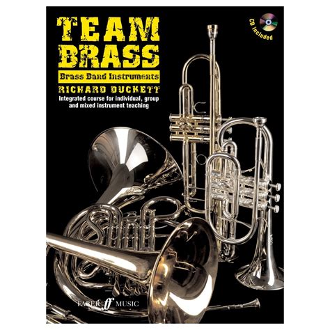 Team Brass Brass Band Instruments Tuition Book At Gear4music