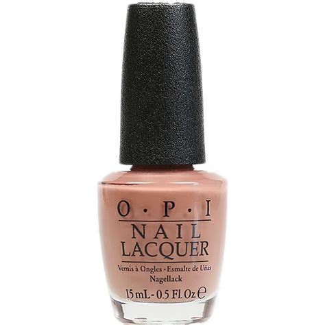 Opi Nail Polish Original Anti Counterfeiting Version Naked Brown Coffee