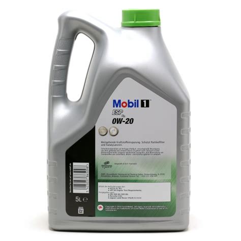 Mobil 1 Esp X2 0w 20 Motoröl 5l
