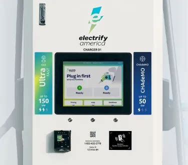 Electrify America Charging Speed Ev Fast Charger