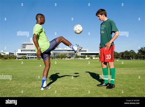 U 17 Players Training At Old Mutual Football Academy Cape Town South