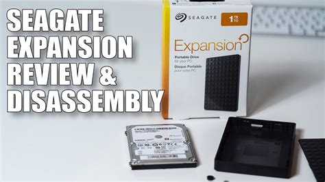 Seagate Expansion Portable Drive Review And Disassembly Youtube