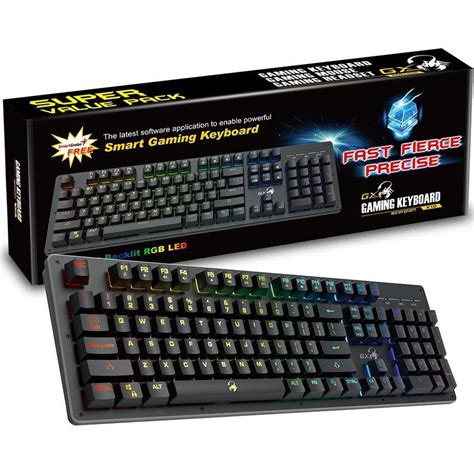 TECLADO GENIUS GX SCORPION K10 RGB Puntonet Insuperable