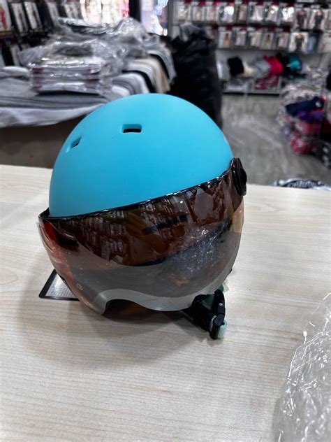 Moonpro Elite Ski And Snowboard Helmet With Integrated Visor Bel