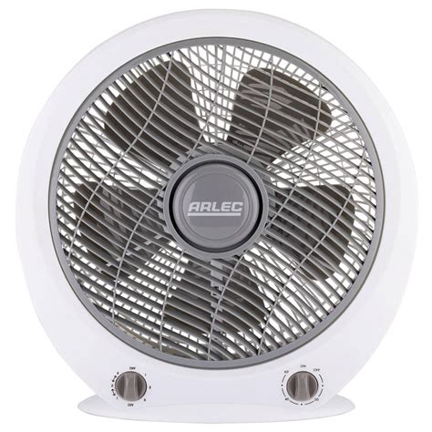 Arlec 30cm White Box Fan Bunnings New Zealand