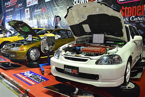 Fondo Un Vistazo Al Honda Civic Type R De 1999 Exhibido En El Salón Del