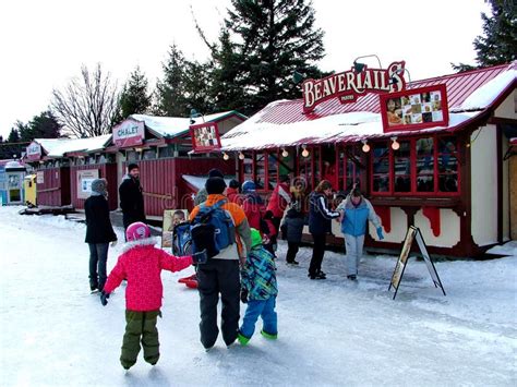 Skating on the Rideau Canal during Winterlude in Ottawa, Canada ...