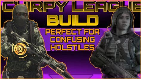 Chirpy League Speed Confuse Build Hunters Fury Division Youtube