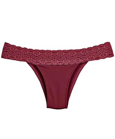 Calcinha String Em Microfibra Cintura Em Renda Rios Lingerie