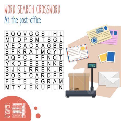 Easy Word Search Crossword Puzzle Template Download on Pngtree