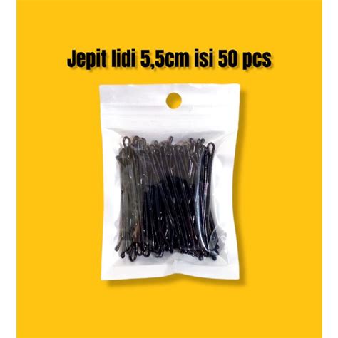 Jual Jepit Lidi Pentul Bentuk Lurus Isi 50 Pcs Havalans Shopee Indonesia