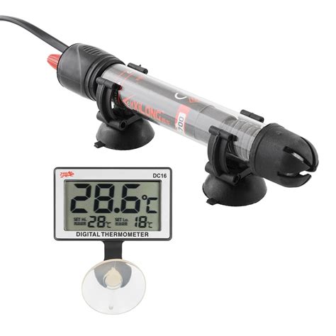 Aquarium Heater Kit Met Lcd Digitale Thermometer F Grandado